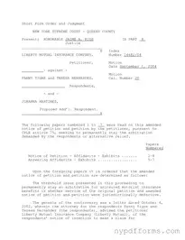 Download Judgment New York Supreme Court Template in PDF