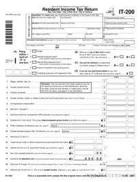 Download New York It 200 Template in PDF
